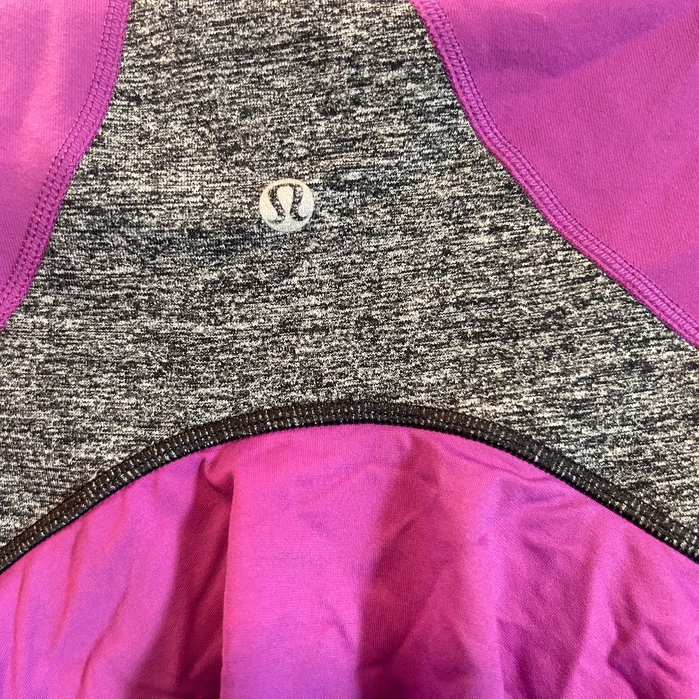 Lululemon vintage purple and gray jacket size 4 - Picture 8 of 8